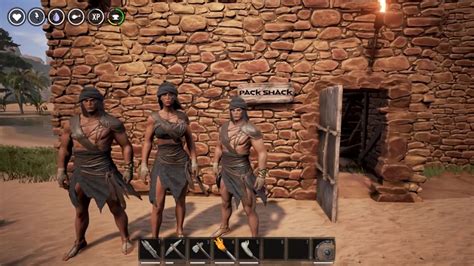 conan exiles naked|How do get full nudity set on the game it does not let me set it